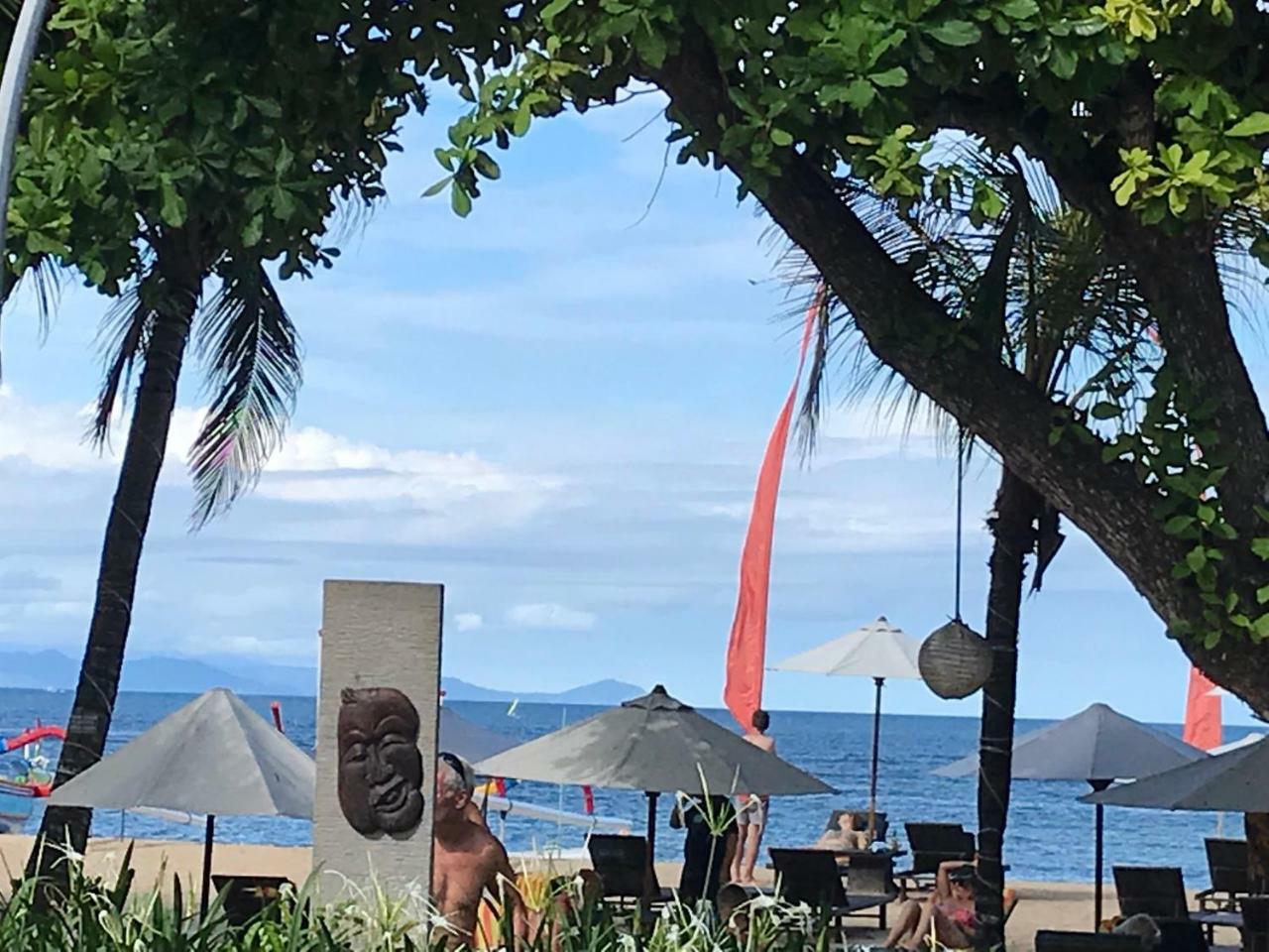 Besakih Beach Hotel Sanur Exterior foto
